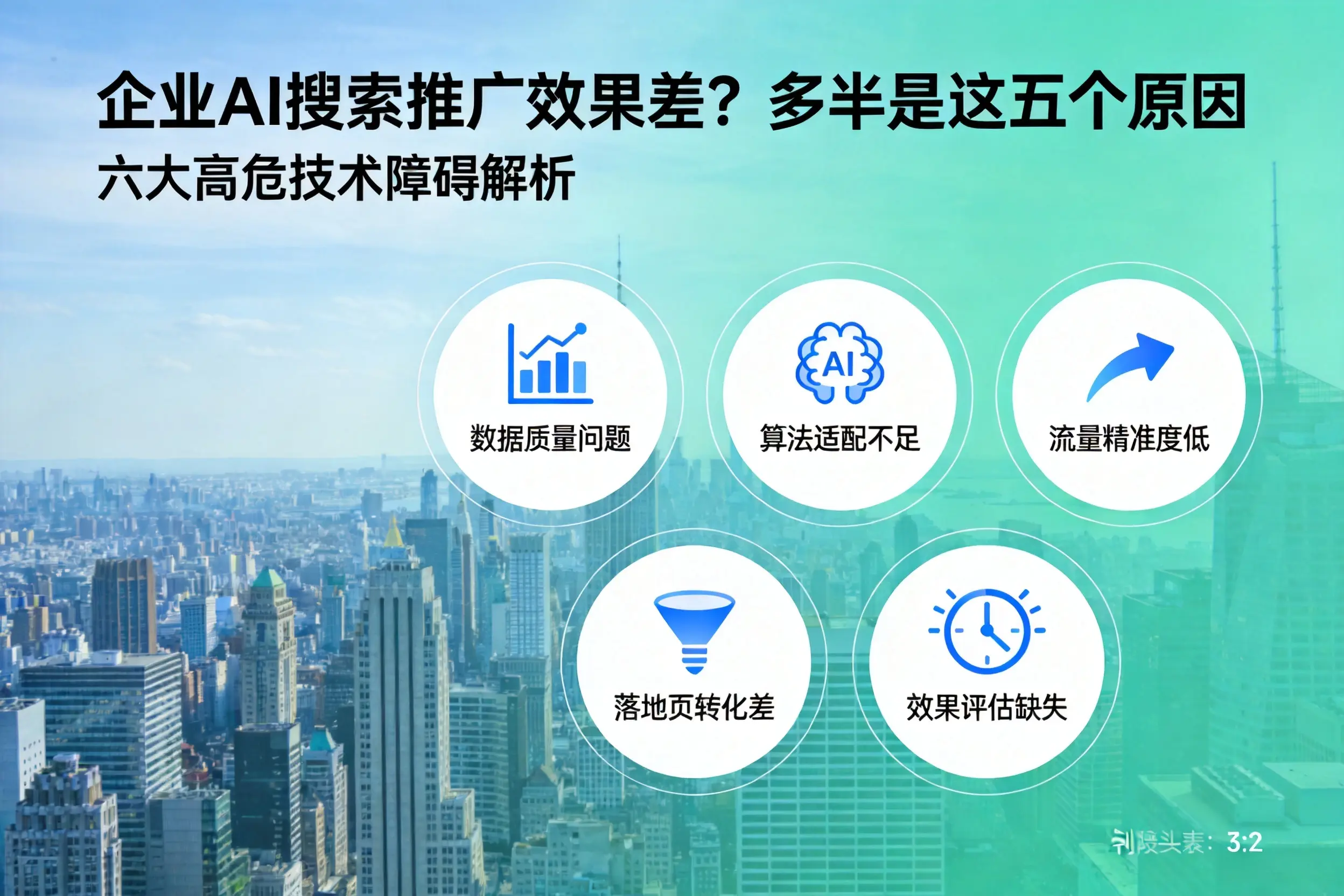 壤塘企业AI搜索推广效果差?多半是这五个原因